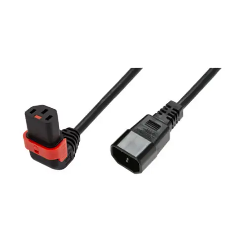 Power Cord with angled Locking System C13